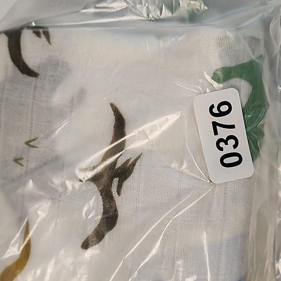 Aenne Baby dinosaur swaddle stroller blanket nursing cover  cotton / bamboo - Picture 5 of 5